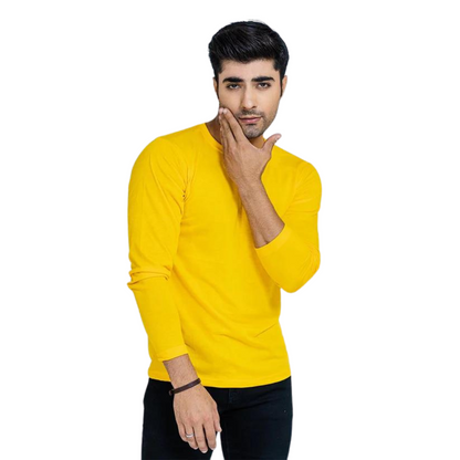 Basic Round Neck Full Sleeves - All colors